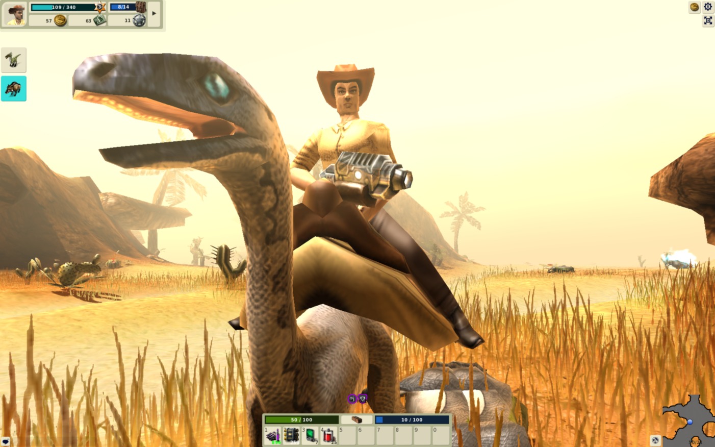 Dino Storm - The online game with cowboys, dinos & laser guns